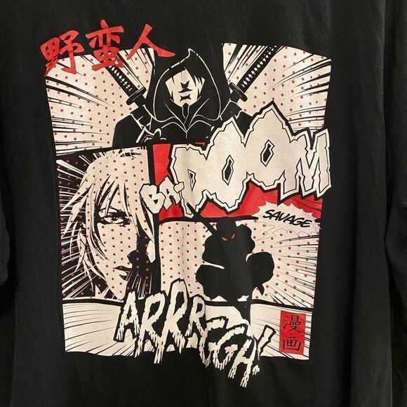 Anime Graphic T-Shirt - Picture 2 of 4